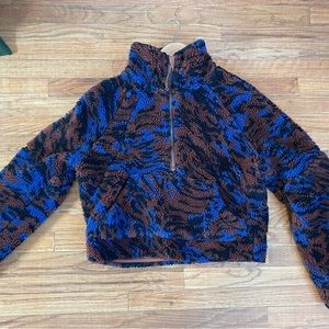 Scuba Oversized Fleece Funnel Neck